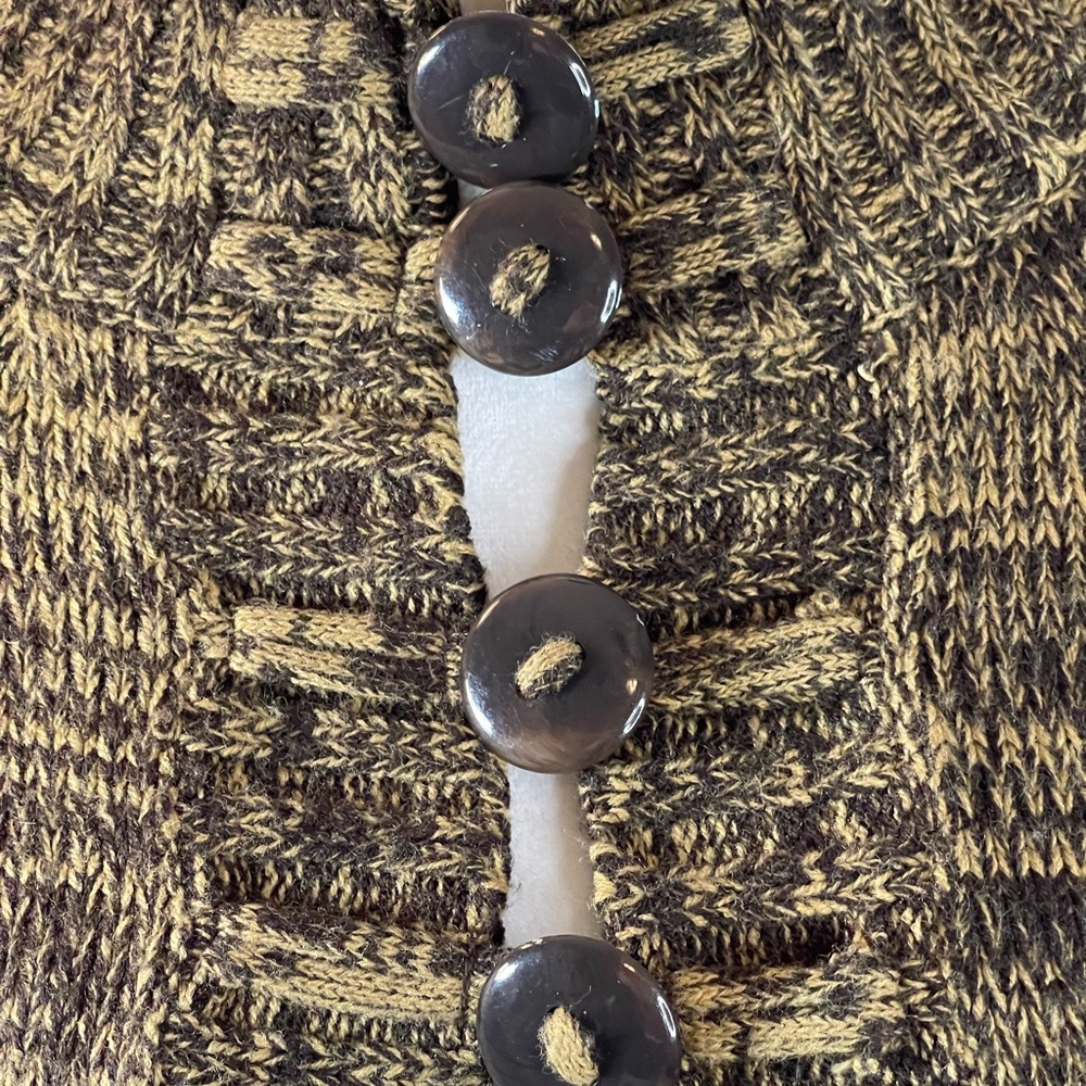Allison Brittney Open Front Doleman Sleeve Cardigan Sweater - Picture 2 of 6